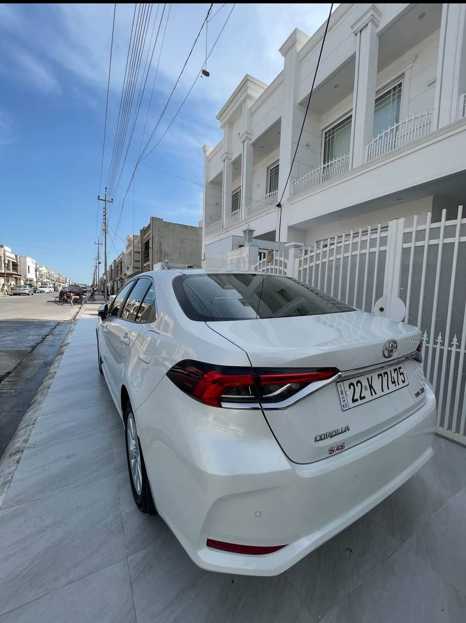 Toyota corolla 2023  sas

 فول مواسەفات شەریکەی ساز 
بەسمە سلایت گێچ ئەلیکترۆنی نەینۆک شەفت پێش و پشت حەساس ٥٧ هەزار رۆییە هیچی نیە کلینە بێ سبوغە بێ تەعدیل بێ قۆپ هەموو شتێکی بەشەرت أربيل, العراق


**إذا كنت صاحب هذا الإعلان وتريد حذفه لأي سبب، رجاءا أرسل رسالة إلى الدعم الفني**