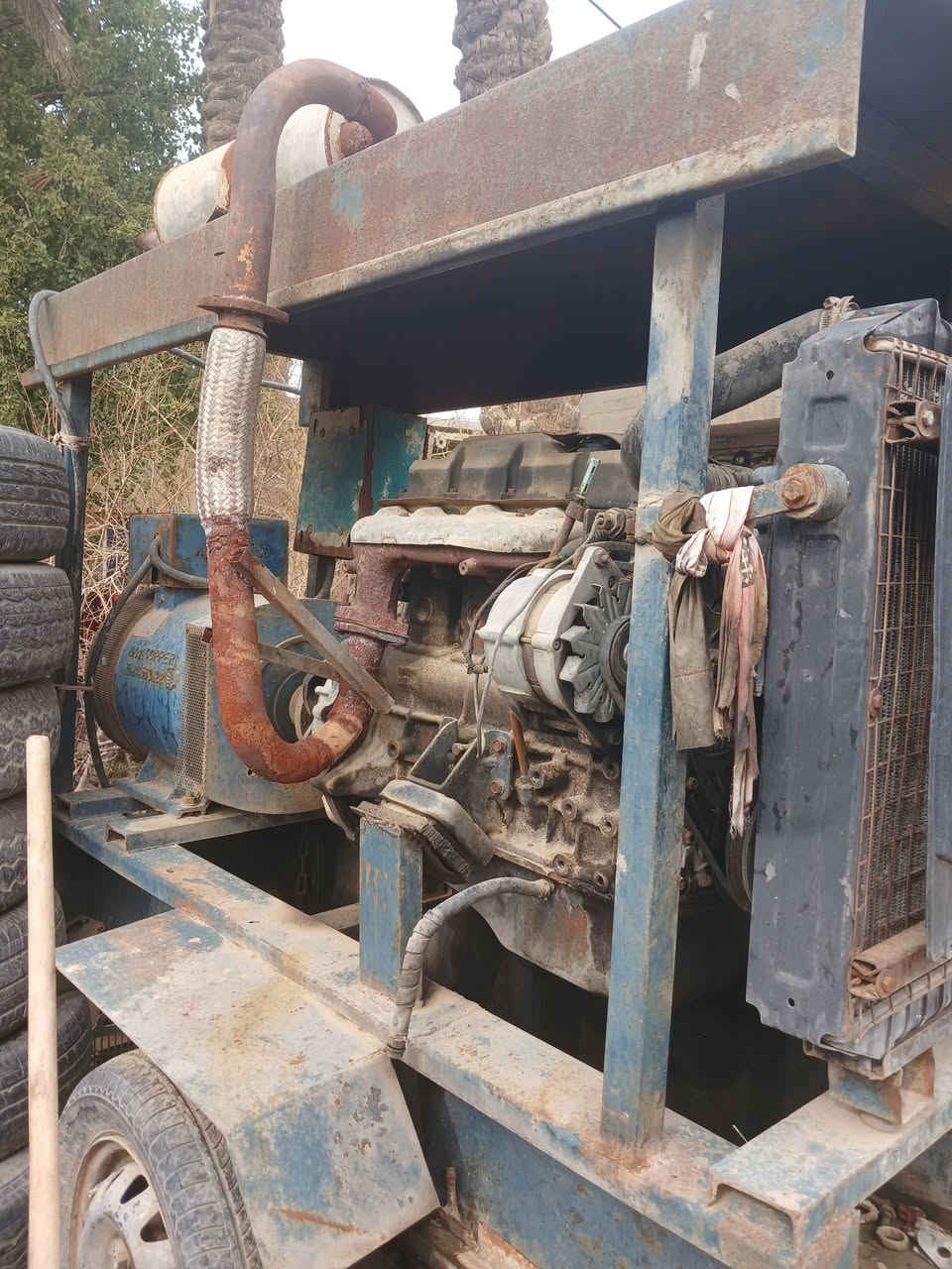 مولد كيا ٢٧٠١ مالت بيت ما مستعمله هواي ٢٤ كيفي سنكل ١٠٠ انبير مولده خير من الله لاتنقيص ولا تبخير شرط على فحص تفحص يلا تاخذ عنوان بغداد معامل ***********
