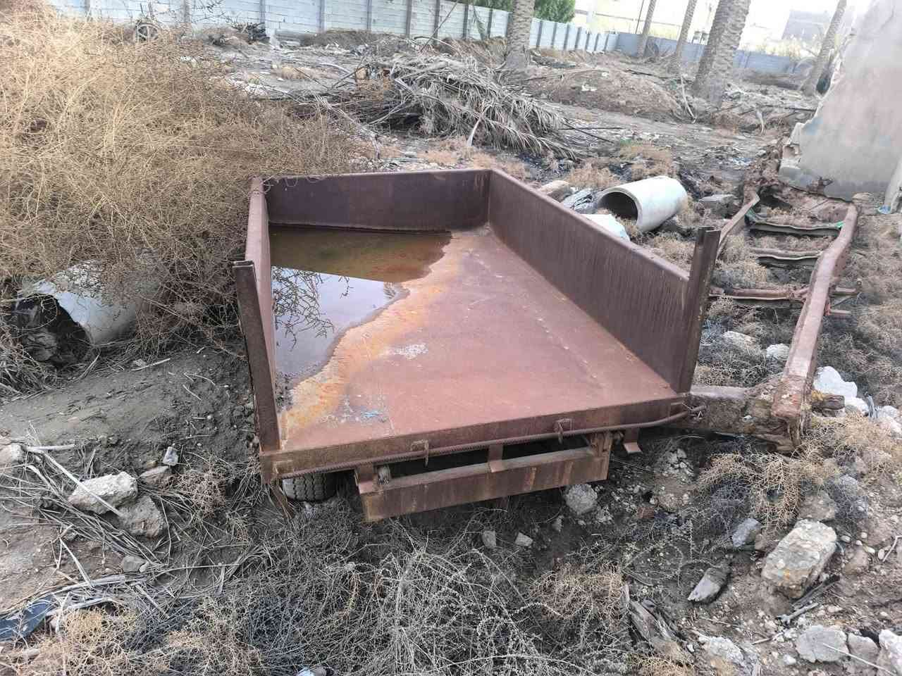 عربانه للبيع حديد قوي فقط تايرات تعبانه
سعر 350 مكان كربلاء حولي ابو مهدي المهندس 
***********
