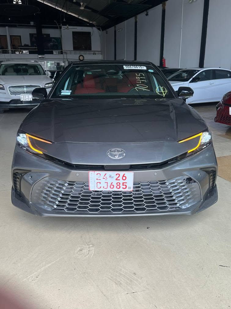 𝟐𝟎𝟐𝟓 𝐓𝐎𝐘𝐎𝐓𝐀 𝐂𝐀𝐌𝐑𝐘-𝐗𝐒𝐄
تويوتا كامري (XSE) موديل : 2025  

*ملاحظة :   مكان السيارة اربيل *
رقم كاتي 

وارد : امريكي

اللون : تيتانيوم قماره سوده  ، 

حجم المحرك : 2.5L (4.سلندر) هايبرد

 *ملاحظة السيارة : ظررها ربع الدعاميه صبغ وبيها بارد بالبنيد *

كافة الايرباكات شغاله  %100

المواصفات : 𝐗𝐒𝐄

فول فول مواصفات 1/1

خمس كامرات رادار 360
سستم صوت gbl
نظام مراقبة انتباه السائق Driver Monitoring System (DMS)

فتحة سقف بانورما

داخل ليـــد بلادي

كيـــج الـــكتـــرونـــي (دجيتال)

شـــاشـــة كبير لمـــس

شحن وايـــر ليـــس

كاميرا خلفية 

ابـــواب  بصمة

بصمة تشـــغيـــل 

تشغيل عن بعد (𝐑𝐄𝐌𝐎𝐓𝐄 𝐒𝐓𝐀𝐑𝐓)

هاند بريك بصمة

اوتو ستوب (𝐀𝐔𝐓𝐎 𝐒𝐓𝐎𝐏)

رادار امامي (تحديد مسار)

‏‎رادار جانبي (نقاط عمياء)

‏‎رادار خلفي (التحذير من الاصطدام) 

نظام (𝐄𝐂𝐎)

نظام (𝐍𝐎𝐑𝐌𝐀𝐋)

نظام (𝐒𝐏𝐎𝐑𝐓)

مانع انزلاق+𝐀𝐁𝐒

فول تحكم استيرن

استيرن هيتر

كشنات جلد 

كشنات كهربائي

كشنات هيتر(تدفئة)

تبريد لمس شاشة

تبريد شاشة قطعتين 

لايتات 𝐋𝐄𝐃 ليد دبل عدسة زينون

بكلايتات 𝐋𝐄𝐃 ليد

ويل كروم قياس 19

‏‎للأستفسار الاتصال علی الرقم   *********** سامراء, صلاح الدين
