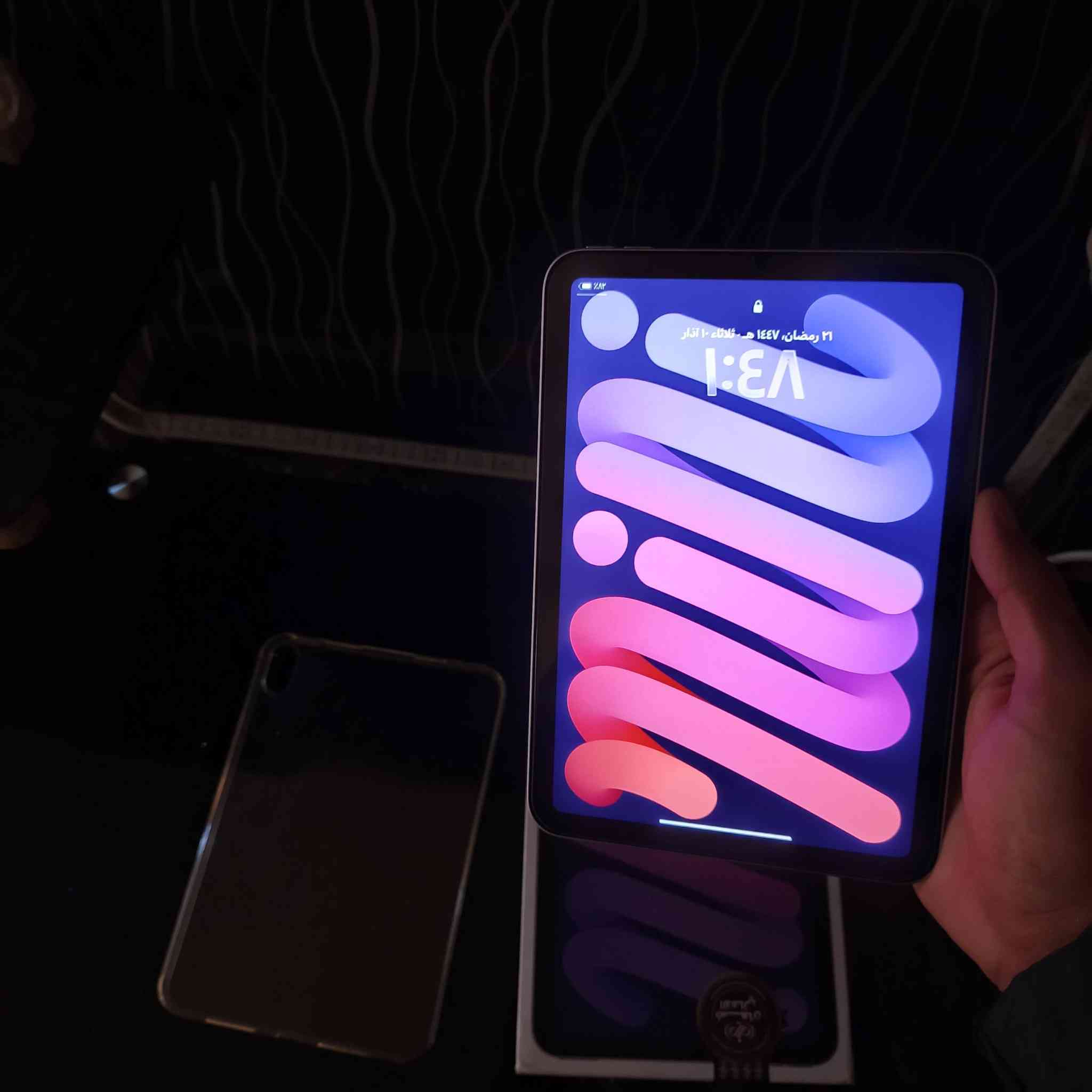 سلام عليكم ايباد مني7 مستخدم قليل اخو جديد شخط مابي سعره500وبي مجال قليل ذاكره128 بطاريه97 وتحديث26.21 اخر اصدار معالج A17Pro المعروف بلايفون وغراضه موجودات شاحنه وكيبل وكارتونه مكاني حصوه سكندريه خاص مفتوح او اتصل*********** بي واتساب
