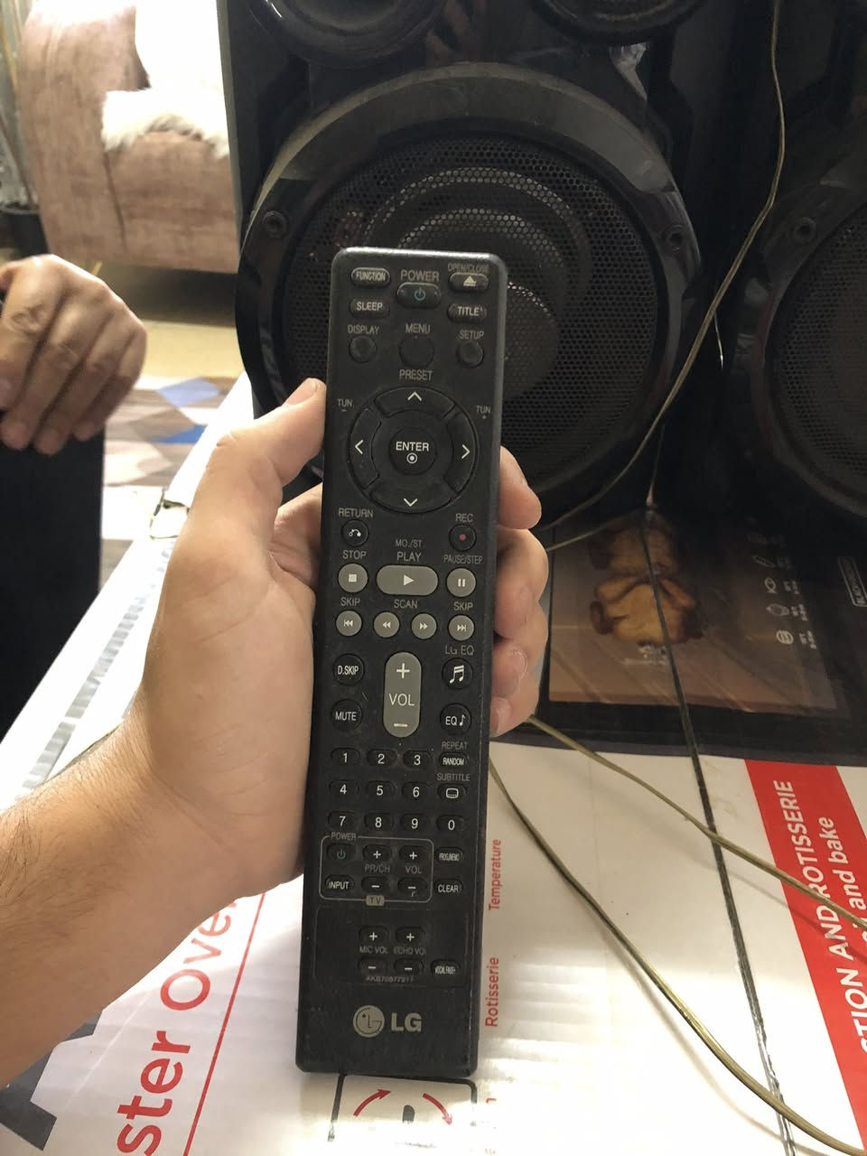 مكبر صوت بدون اقراص اصلي من شركة  LG
السعر 100


**إذا كنت صاحب هذا الإعلان وتريد حذفه لأي سبب، رجاءا أرسل رسالة إلى الدعم الفني**