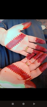 حنة سعودية • حنة الايد • كمية قليلة