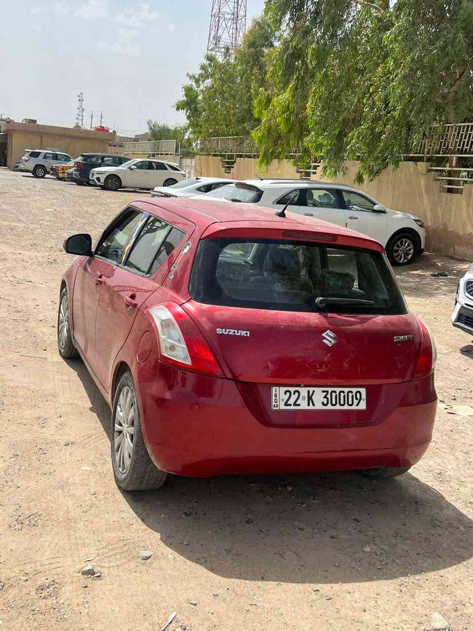 السلام عليكم سوزوكي سوفت موديل 2013 رقم أربيل باسمي بيها نواقص بسيطة تجي تشوفها وتدلل صدر جديد عارضها 70 وبيها مجال للتواصل واتساب ***********

