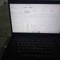 لينوفو X395 • رايزن 5 • هارد خارجي