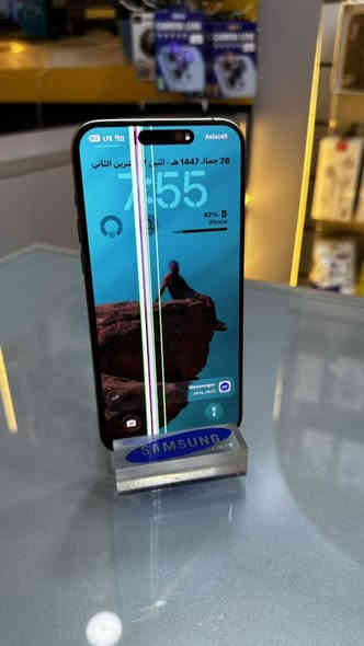 ايفون 15 برو ماكس ذاكره 256 نضيف كلش ما بي شخط مبدل بطاريه وشاشه من ميكانيك بي خط بالشاشه سعره (700) 
***********
