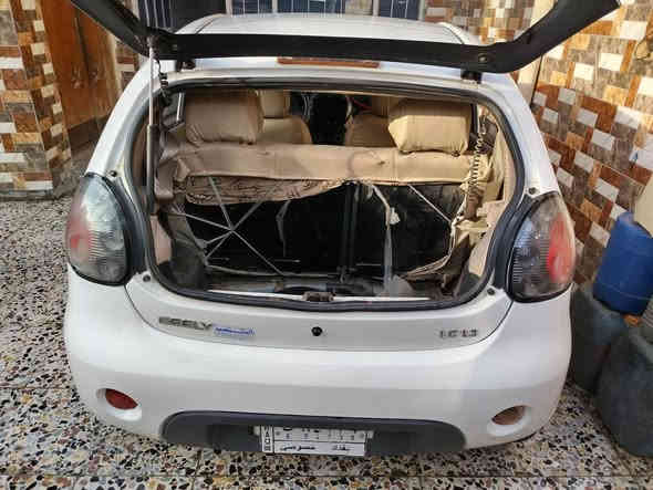 السلام عليكم بانده مديل 2013 سياره جاهزه من كلشي بيه بس جاملغ الأمامي مصبوغ بدون دواخل العنوان بغداد التفاصيل اتصال عل رقم ***********
