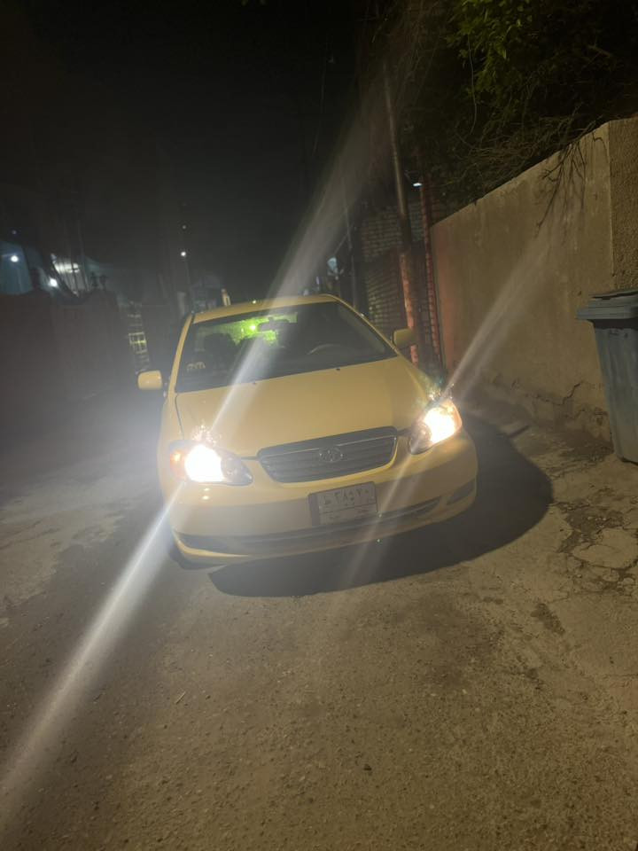 من رخصه الادمن المحترم
كورله نحله 2005 اجرة 
مكينه 1800 
سنويتها لل2028 
مصبوغه عام اثر جراد 
كلشي موضح بلصوره تجي وتشوف بعينك 
سعر 65 وبيها مجال حك الجيه 
المكان بغداد حي تونس افاق عربية 
***********
