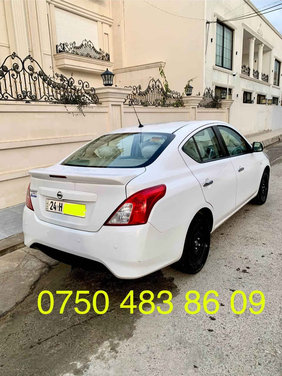 نیسان سنی مۆدێل 2022ی هیندی

رەقەم دهۆک 🚙🚗🚕
سەیارەکە زۆر خاوێنە هیچی نییە ❓
بێ سبوغ بێ جەمپ ⁉️
تەنها دوو تعدیلی زۆر بچوکی هەیە
رەقەم سەنەوی ژینگەی هەمووی تازەیە
سعری  (113 ) 💰وەرەقە 💥
☎️***********
ڤایبەر واتص أپ لەسەر رەقەم
عنوان سەیارە لە هەولێرە أربيل, العراق
