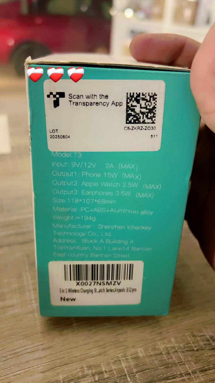 شاحن لاسلكي للهاتف والسماعات والساعة
شحن سريع السعر 25000


**إذا كنت صاحب هذا الإعلان وتريد حذفه لأي سبب، رجاءا أرسل رسالة إلى الدعم الفني**