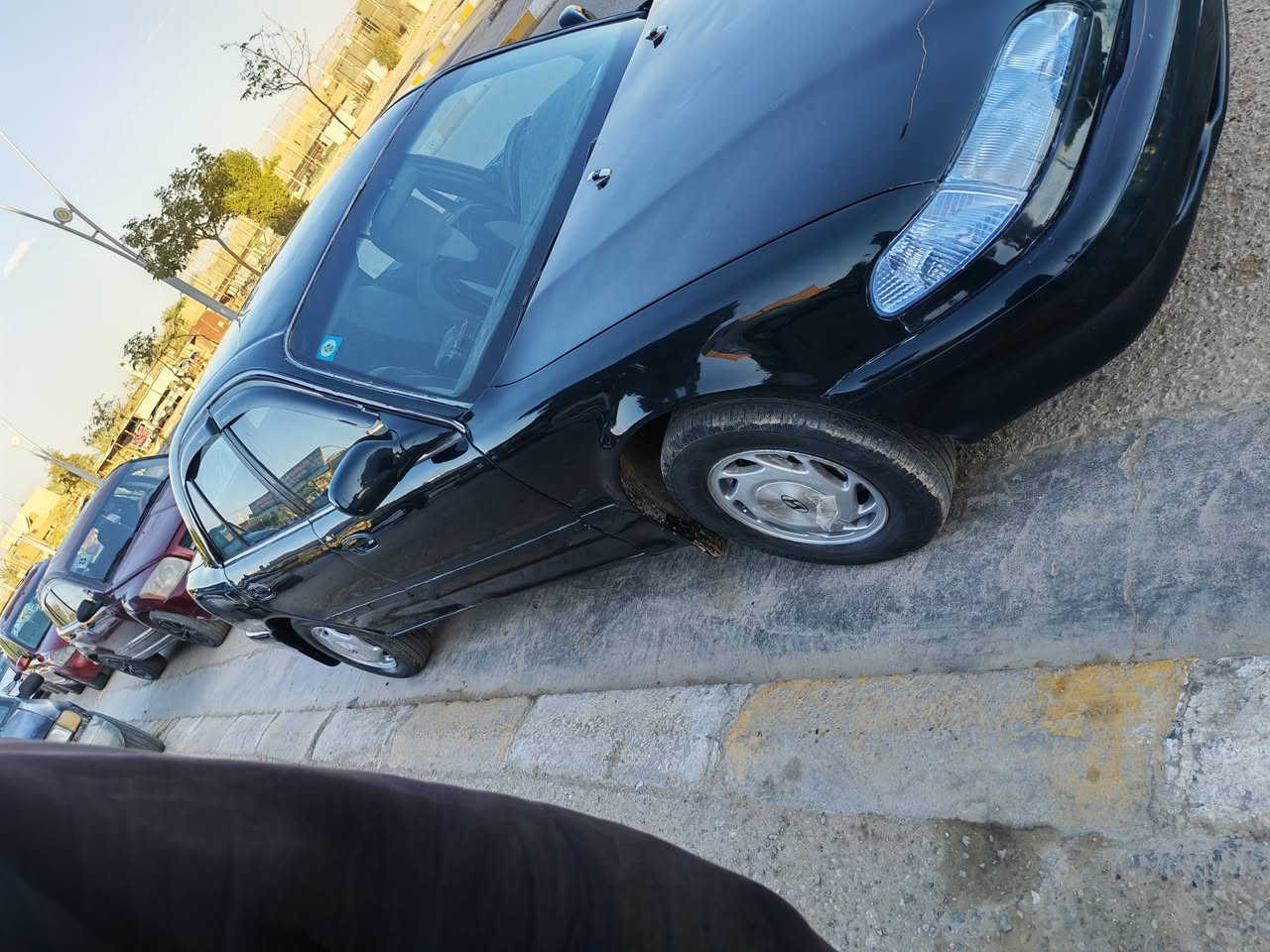 سلام عليكم سوناته تو موديل 94لون زيتوني بسمي تحويل مباشر  سياره جاهزه من كلشي كير ومحرك كهربايات  صدر مشط ستيرن حاويه صبغ وتعمير جديد سنويه قبل يومين مجدده يعني الا 31 سياره احله من الصور السعر 43العنوان الانبار قضاء هيت رقم تلفون ***********
