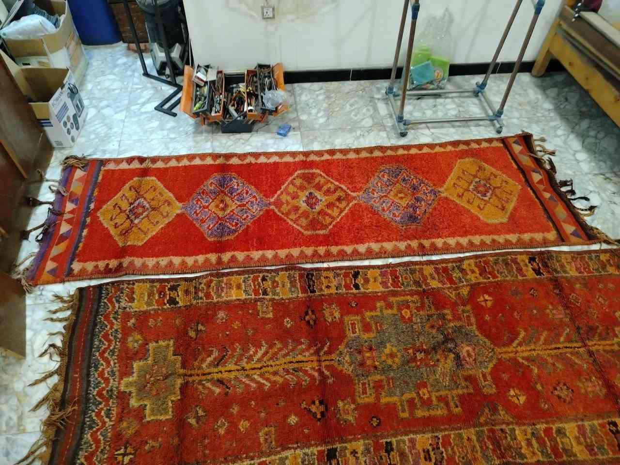 🧶 إعلان بيع سجاد قديم يدوي 🧶
للبيع سجاد عشائري قديم أصلي
منسوج يدوي – صبغ نباتي
العمر التقريبي: 100–130 سنة
🔹 العدد: 9 سجادات
🔹 النوع: سجاد عشائري / كليم قديم
🔹 الحالة:
– 7 سجادات بحالة جيدة جداً
– 2 معيوبات (وحدة مزوفة ومهترئة، وحدة بيها بقع)
🔹 البيع: قطعة قطعة أو دفعة وحدة
🔹 الأسعار :
١. السجادة الوحده بسعر 130 الف.
٢. السجادة المزوفة بسعر 20 الف.
٣. السجادة بيها بقعه بسعر 60 الف.
كل السجادات بـ 990 الف. ( السعر غير قابل للتفاوض) 
🔹 الموقع: بغداد
ملاحظة: السجاد مو تجاري ولا حديث، مناسب للتحف والديكور.
📩 للجادين فقط – التواصل واتساب ***********
