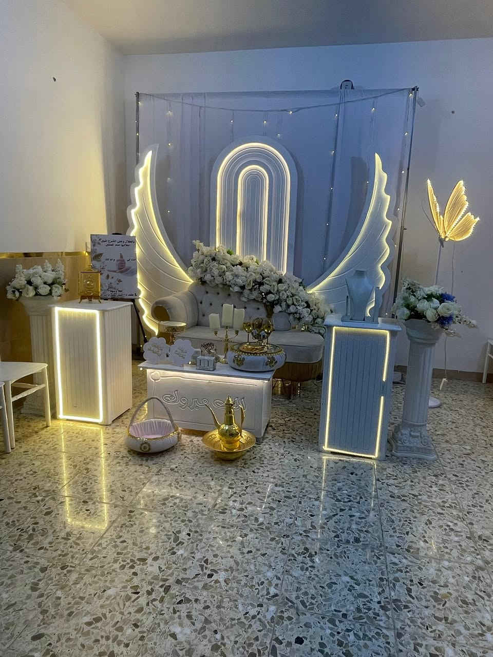 عروض 👩‍❤️‍👩عيد الحب 

كل الحظة وياك هي عمر ثاني مليان حب ودفا ✨
 🛻 يوجود الدينا توصيل 🛻
 🎉 كوشات الخليج 🎉 
 🎊 نوثق مناسباتكم بكل حب وترتيب 🎊
كوشة عروس 🎗 ميز مهر 💓 ستاندات دهب 💥 بورد ترحيب 
شال عقد 🤩 مغطس العقد 🥰 شموع حقيقيه 😊 قند العقد 👑
قران الكريم 💍 صينيه حلقات 🎺 صينيه بياضات 💎 مليكانه🎷
ستاند الكيك 🧿 كلاصات🥂 طبق وشوكات العرسان 🍽
 كل هل جمال متوفر عند 🥰 كوشات الخليج 
واكيد باسعار وعروض وخصومات نارررررر 🔥🔥🔥🔥مناسبه عيد الحب 
العنوان سبع البور شارع ٦٠ مقابل المستشفى الجديده 
مكتب حسين خليج 
***********تواصل واتساب او خاص
