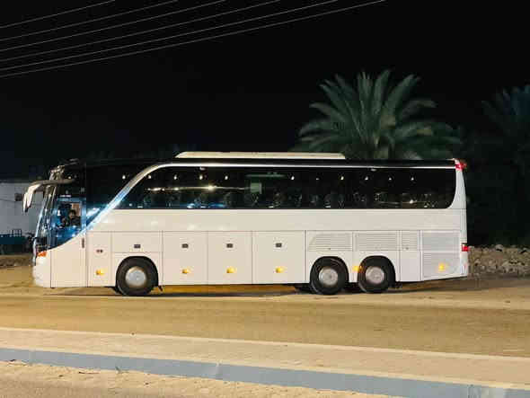 السلام عليكم باص ام السيوف 415 للبيع رقم اصولي بغداد تحويل ثاني يوم مكينه 8كير عادي تبريد صيني تخم تاير 54 راكب
، ***********:   ***********
