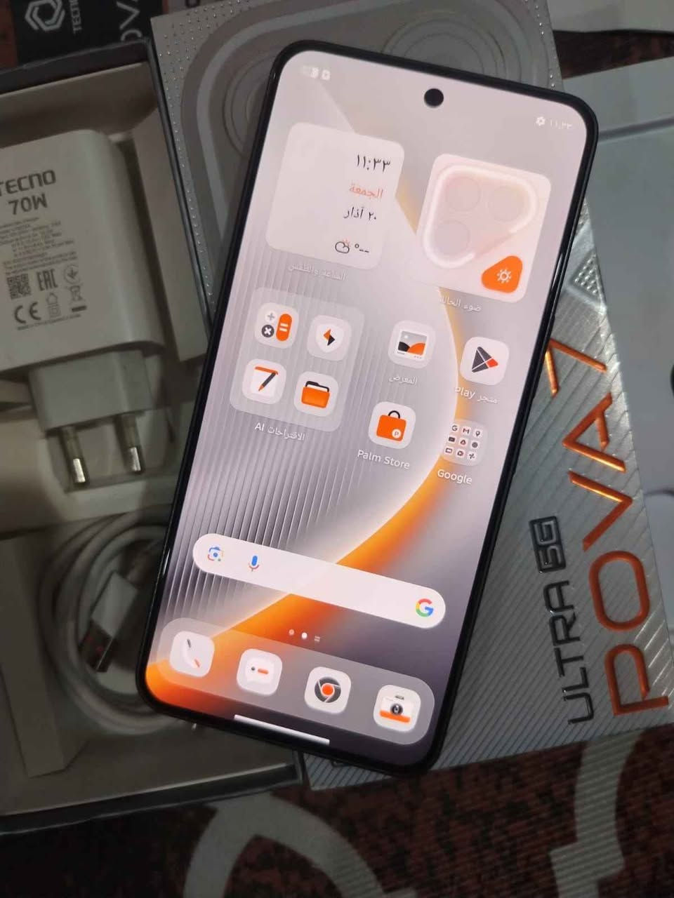 تكنو بوفا 7 الترااا 5G

120 فريم

.جديد كلش شخط مابي 

ذاكره 256 رام 24

شاشه اوملد بصمه بالشاشه 

144 هيرتز

بطاريه 6000

شاحنه 70 واط

كامل غراضه النجف, العراق


**إذا كنت صاحب هذا الإعلان وتريد حذفه لأي سبب، رجاءا أرسل رسالة إلى الدعم الفني**