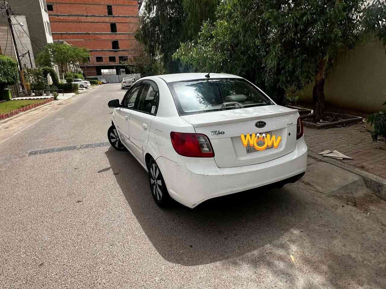 السلام عليكم 
كيا ريو ٢٠١٢ للبيع 
ااسياره خليجي محرك دوش
بيه ٢ قطعه صبغ 
و٢ مكان بارد 
وباقي التفاصيل بالسونار 
السعر ٧٨ ورقه
للاتصال 
*********** بغداد, العراق
