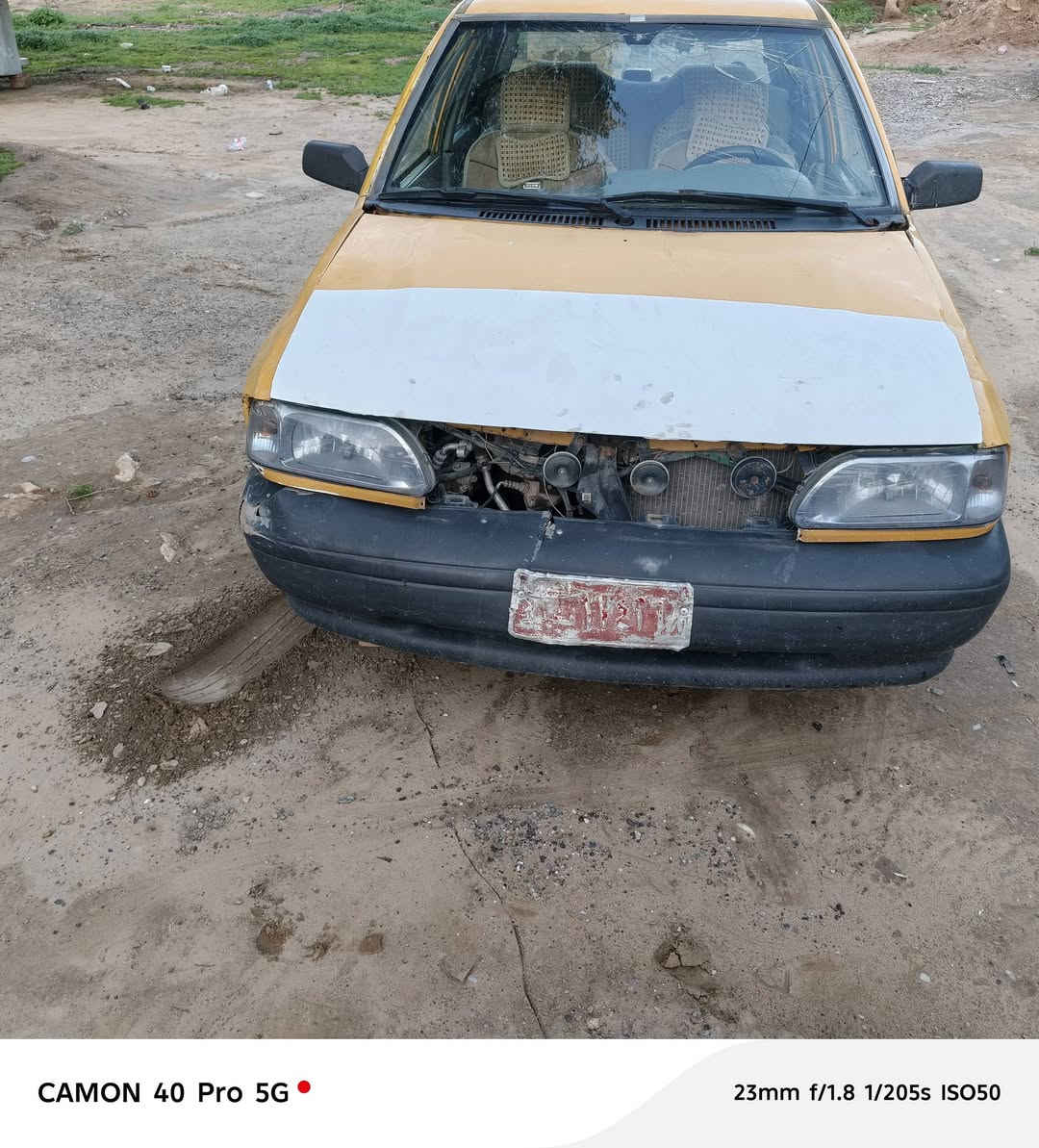 سلام عليكم  
تواير نص عمر كير محرم محرك بيه تنقيص خفيف صدر نضيف رقم بغداد اوراقه مصفره  كامله بس ماندل راعيها ١٥وبيه مجال 
***********
***********
