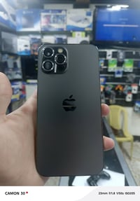 12 pro max ذاكرة 256  بطارية 92  دبل سيم   مامفتوح ضد الماء  السعر 450...