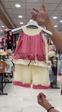 طقم بناتي • خامة درجة أولى • مقاسات ٢-٦