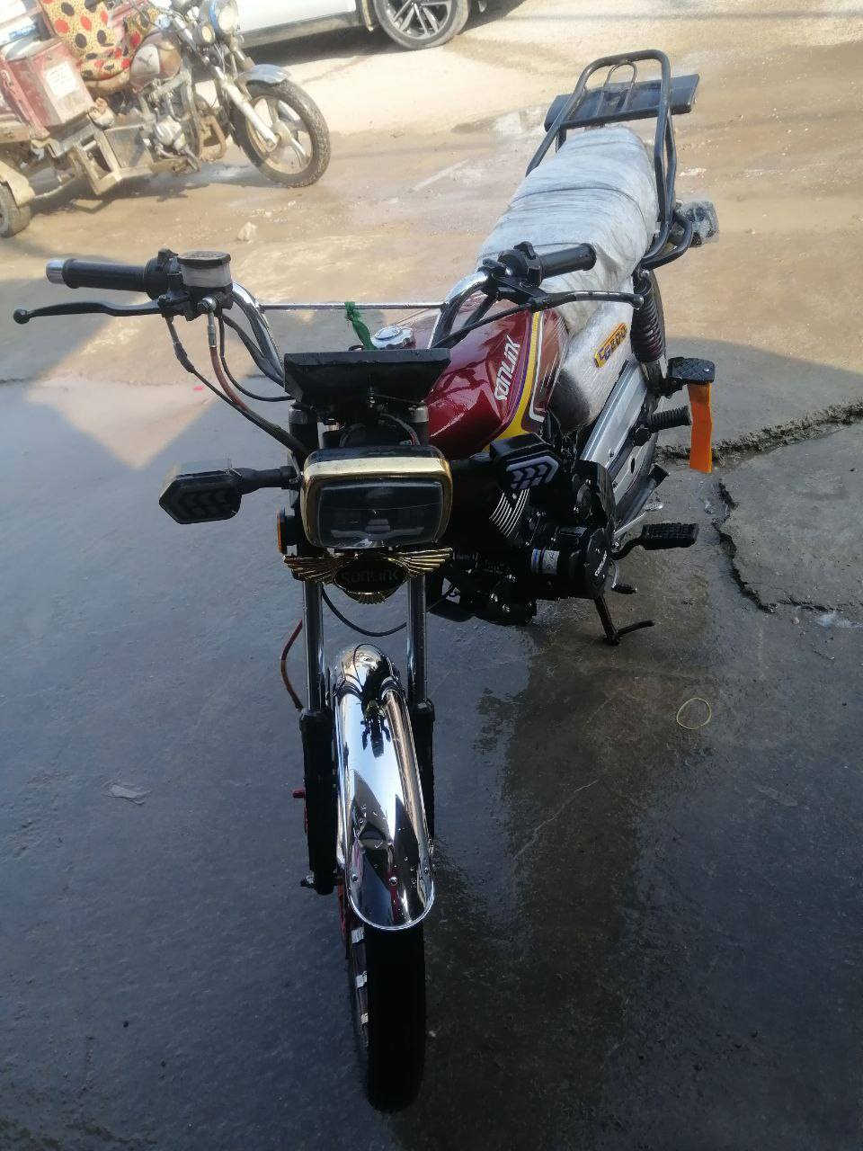 السلام عليكم دراجه للبيع موديل 23 مكان بابل جبله مكفولة كفاله عامه الشراي يتصل *********** محرك حجم 200 أوراق كامله كرتونيه دراجه جديده مال جناي
