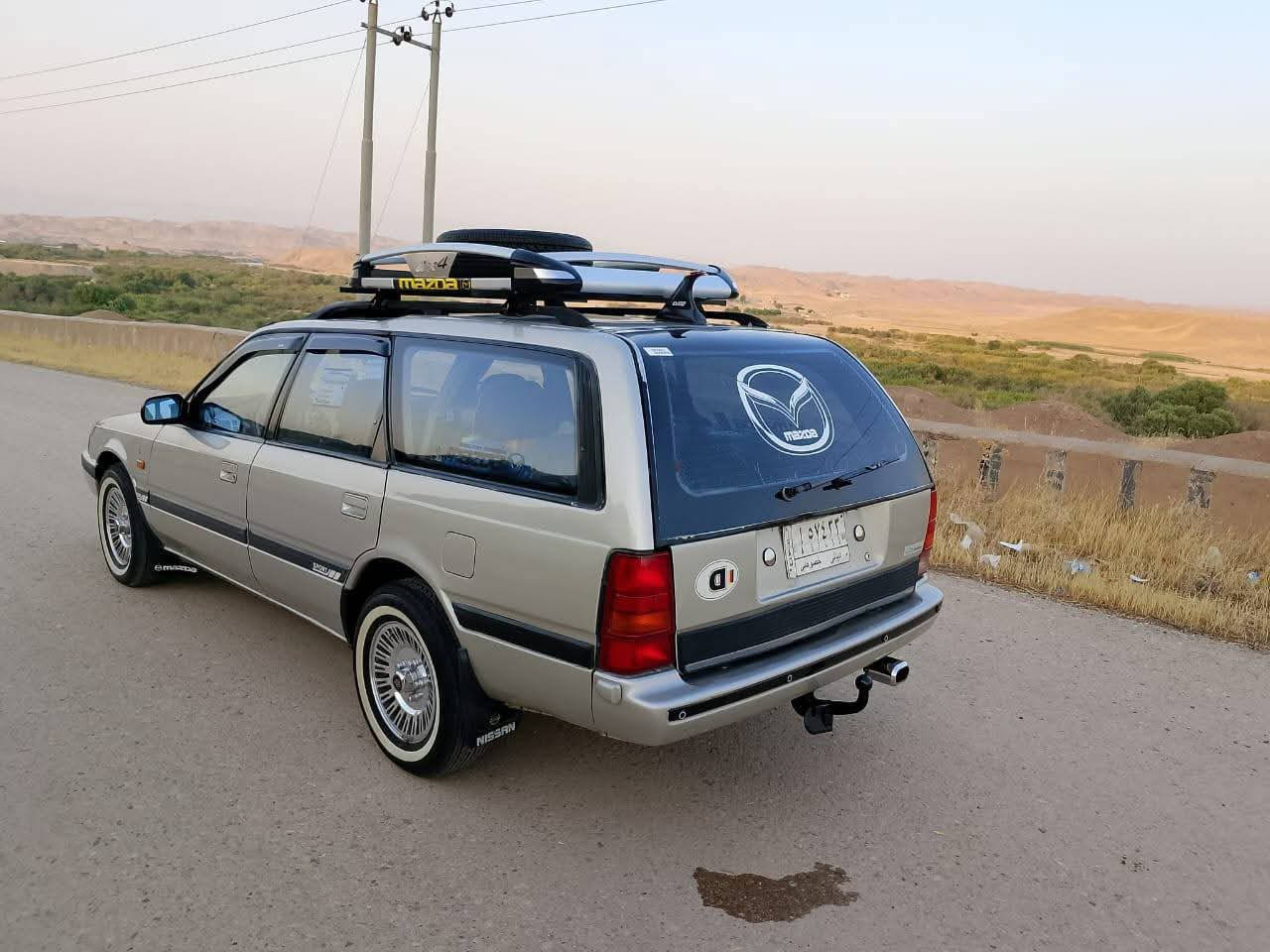 سلام عليكم سياره مازده موديل 94ستيشن صبغ جماليه مكينه كير كفاله تبريد ويه سويج كهربايات كلها مكفوله مابيها اي نقص رقم نكليزي بسمي تخم تاير جدد مكاني بغداد 55وبيها مجال بصيط ‭***********
