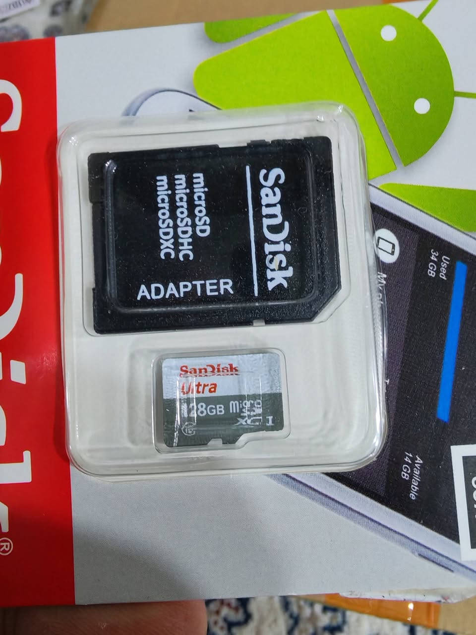 متوفر 13 قطع رامات سانديسك 128 GB


**إذا كنت صاحب هذا الإعلان وتريد حذفه لأي سبب، رجاءا أرسل رسالة إلى الدعم الفني**