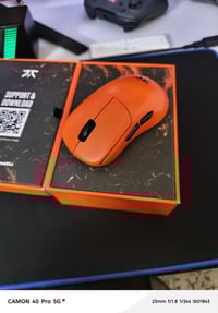 ماوس Fnatic THORN • خفيف ٥٢غ • مستشعر PAW3395