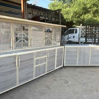 كاونتر مترين ونص • سنك مرمر • شغل حسب الطلب