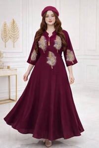 دشداشة كشمير • مقاسات 2x-5x • توصيل مجاني