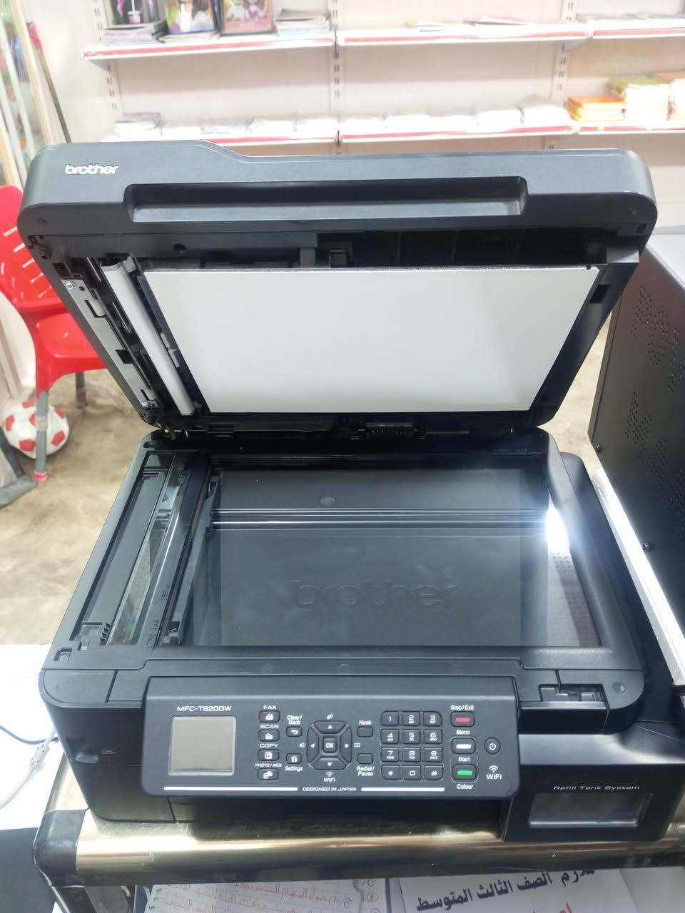 طابعه برذر t920 للبيع سبب البيع عدم الحاجه شغاله ماداخله تصليح عالفحص عدادهه 32 الف  مع سيت احبار ابو اللتر من فيفيد السعر 250 الف
بغداد الشعله واتساب ***********
