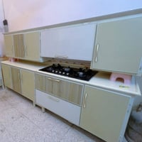 كاونتر للبيع الطول 3 امتار وسنكي الطول متر ونص مرمر تسكام مع الطباخ وس...