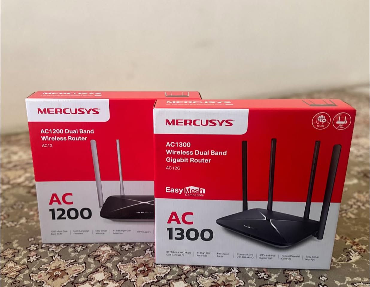 ٤ راوترات هذني اريد ابيعهن كلهن الي يفيدنة يراسلني هذني بالباكيت استعمال جداً قليل فترة وجبت غيرهن


**إذا كنت صاحب هذا الإعلان وتريد حذفه لأي سبب، رجاءا أرسل رسالة إلى الدعم الفني**