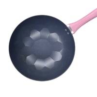 مقلاة عميقة باللون الوردي وتصميم خلية النحل  تجمع هذه المقلاة بين التص...