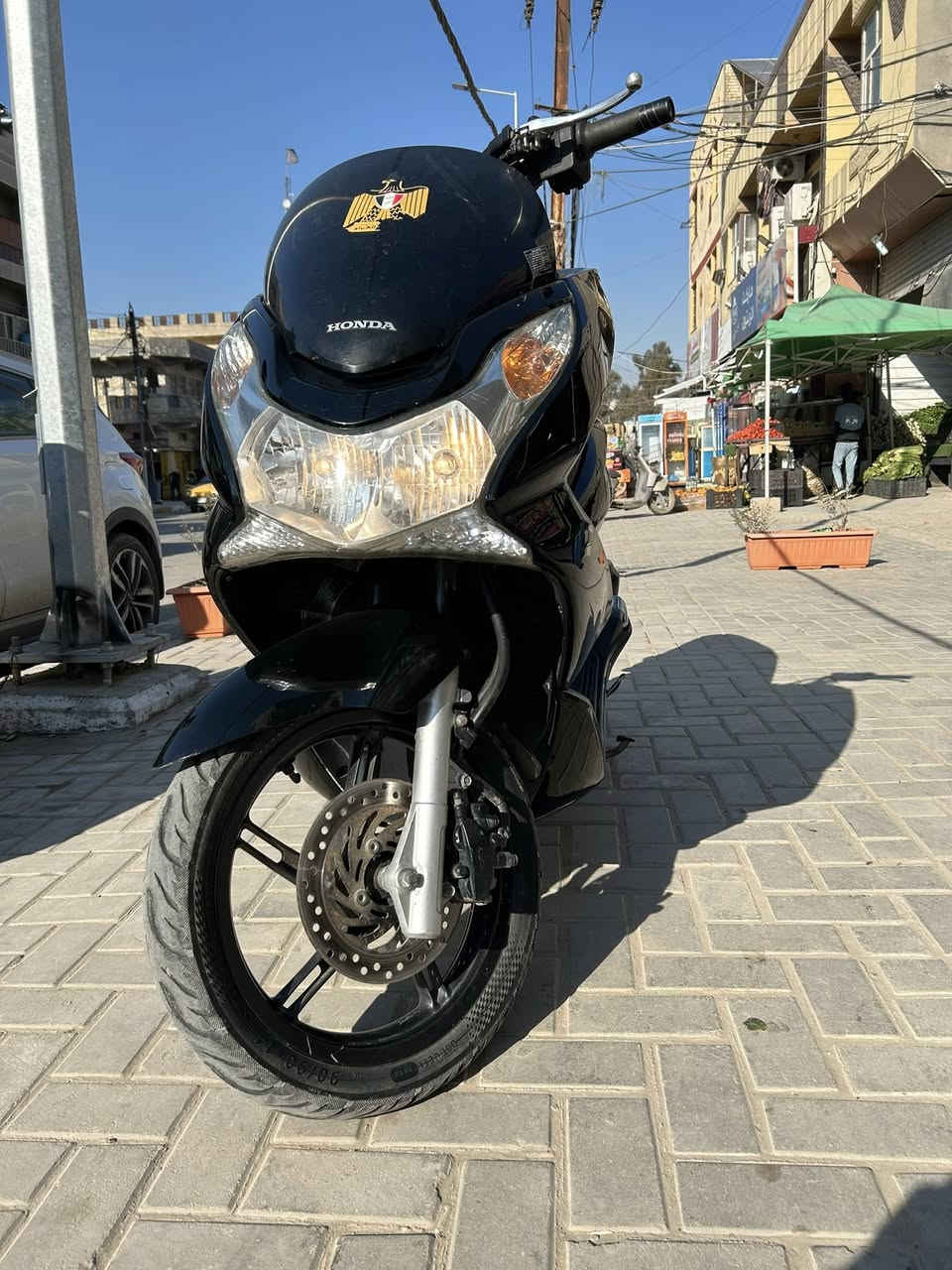 السلام عليكم pcx.  للبيع دراجه جديده السعر مليون و٢٠٠ العنوان بغداد سبع ابكار  الرقم *********** متواجد واتساب ٢٤ ساعه
