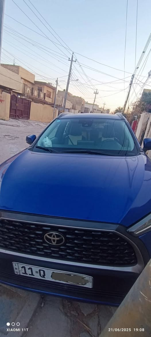 السلام عليكم تيوتا كورلا كروس 2022  LE
- المواصفات:- 
- محرك 2000 بانزين
- تشغيل بصمة
- تبريد قطعتين 
- مقاعد جلد 
- هاند بريك دكمة
- رادار مانع تصادم
- شاحن وايرلس
- تحديد مسار  
- شاشة كبيرة 
- كامرة خلفية 
- اوتو هولد 
- مانع انزلاق
- اشاير بالمري 
- نقطة عمياء 
Auto stop -
- دخول ذكي
- بصمة ابواب
- تحكم مقود جانبين
- مثبت سرعة
- مانع منحدرات
- حساسات ضغط الاطارات
- لايت اوتو
- لايت LED 
- شاشة تدعم ابل كار بلي واندرويد اوتو
فور ويل AWD - ويل كب ١٧
- حادثهة مال امريكا جاملغ وبنيد مكاني حي الجهاد للاتصال ***********ومتوفر واتساب السعر 175وبيهة مجال بسيط
