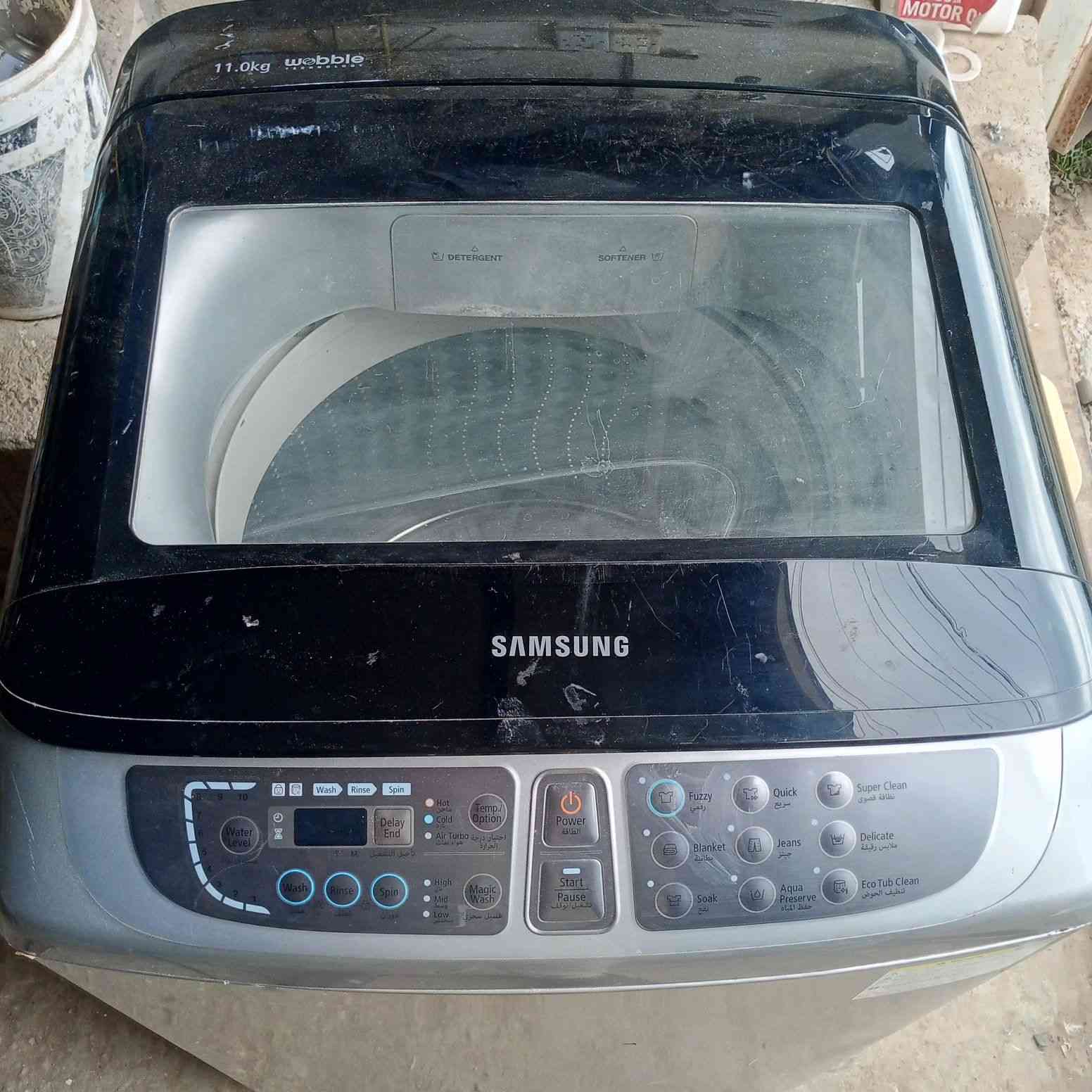 غساله للبيع سامسونك 11كيلو نظافه فول شغاله اي نقص مابيه السعر ٢٠٠ 
***********كربلاء الجريه
