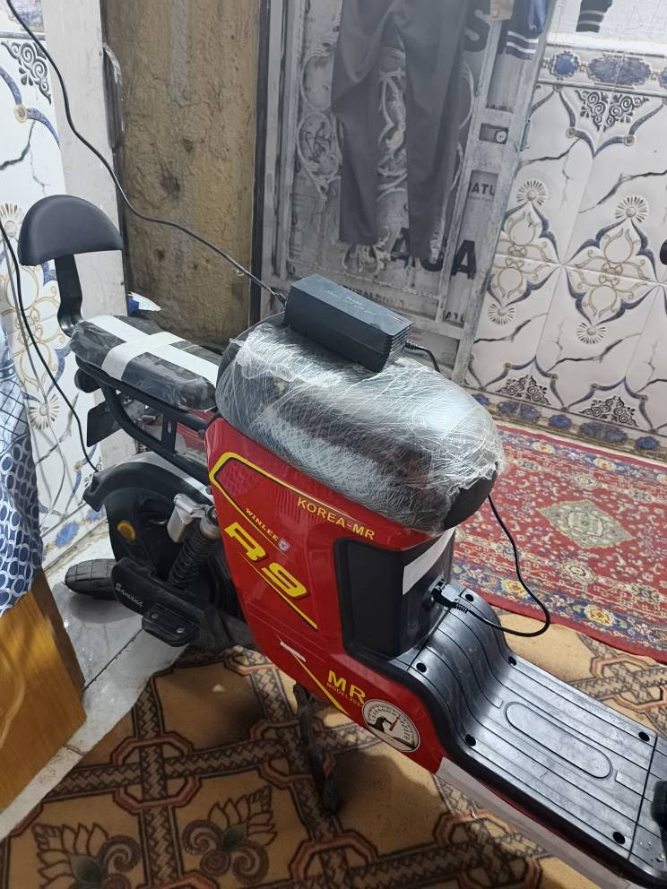 السلام عليكم دراجه شحن R9 الدراجه حلوه وهاي شوف العين بطاريات 16 أمبير قبل شهرين من شادهن مديل2024 السعر 400 بيهه مجال كلش غليل البصرة القبله *********** البصرة, العراق
