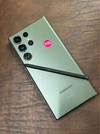 جهاز سامسونك s23 الترا  ذاكره 512 نص تيره  امريكي تك سيم كارت الجهاز ن...