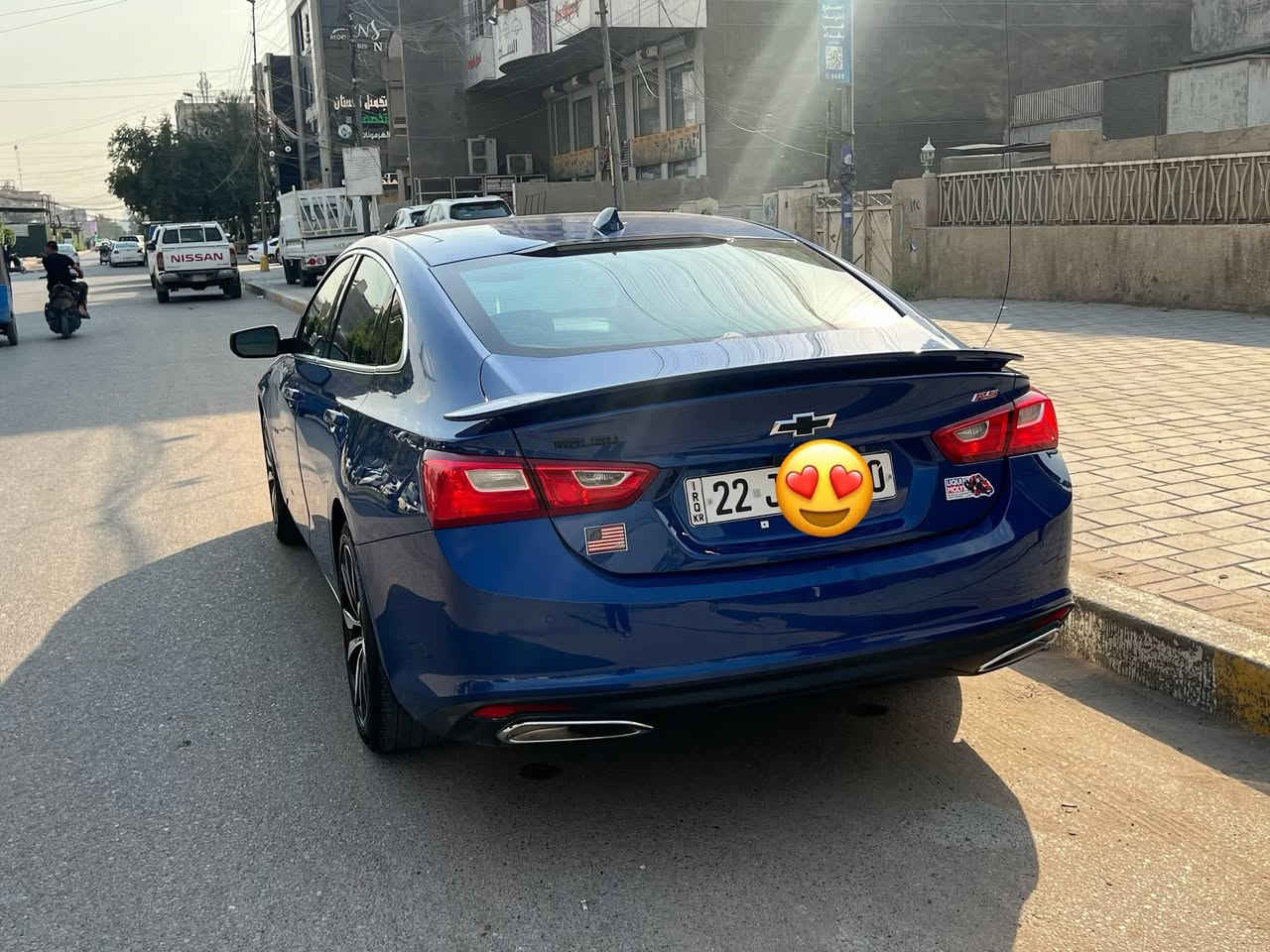 ماليبو RS موديل 2023

وارد امريكي السيارة ضررهة باب السايق فقط مبدل ومصبوغ طاك ايرباك برده فقط وراجع سستم شغال 

لون السياره ازرق بحري مميز 

محرك السياره 1.5 تيربو 

ممشى السياره 23 الف ميل 
 
مواصفات 
بصمة تشغيل عن بعد لايتات للد رادار امامي وجانبي كشن السايق كهرباء كاميرا خلقيه توقف ذاتي ويل 18 رياضي سبايدر بلادي ابل كاربلي اندرويد اوتو 

السياره بحالة جيدة جدا جديدة السياره 
بدون دواخل بدون لغود بدون شواصي سيارة جاهزة من كلشي تشغل وتطلع 

رقم السيارة اربيل باسمي 
مكان السياره بغداد شارع فلسطين

السعر واستفسار علرقم 
‏ ‭0773 738 0286‬
