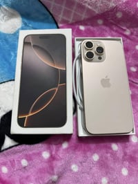 آيفون ١٦ برو ماكس • ٢٥٦ • بطارية ١٠٠