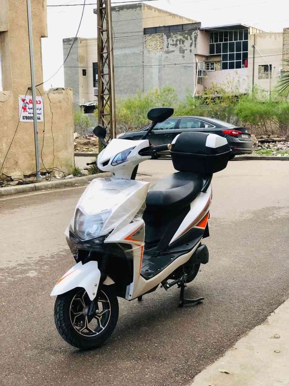 السلام عليكم دراجة شحن للبيع على فحص ا فول مواصفات سويج و بصمة و كارت تشغيل ونظام الرجوع الى الخلف   وكير 3  سرعات الموقع بغداد الخطيب الزراعي للاستفسار *********** واتساب
