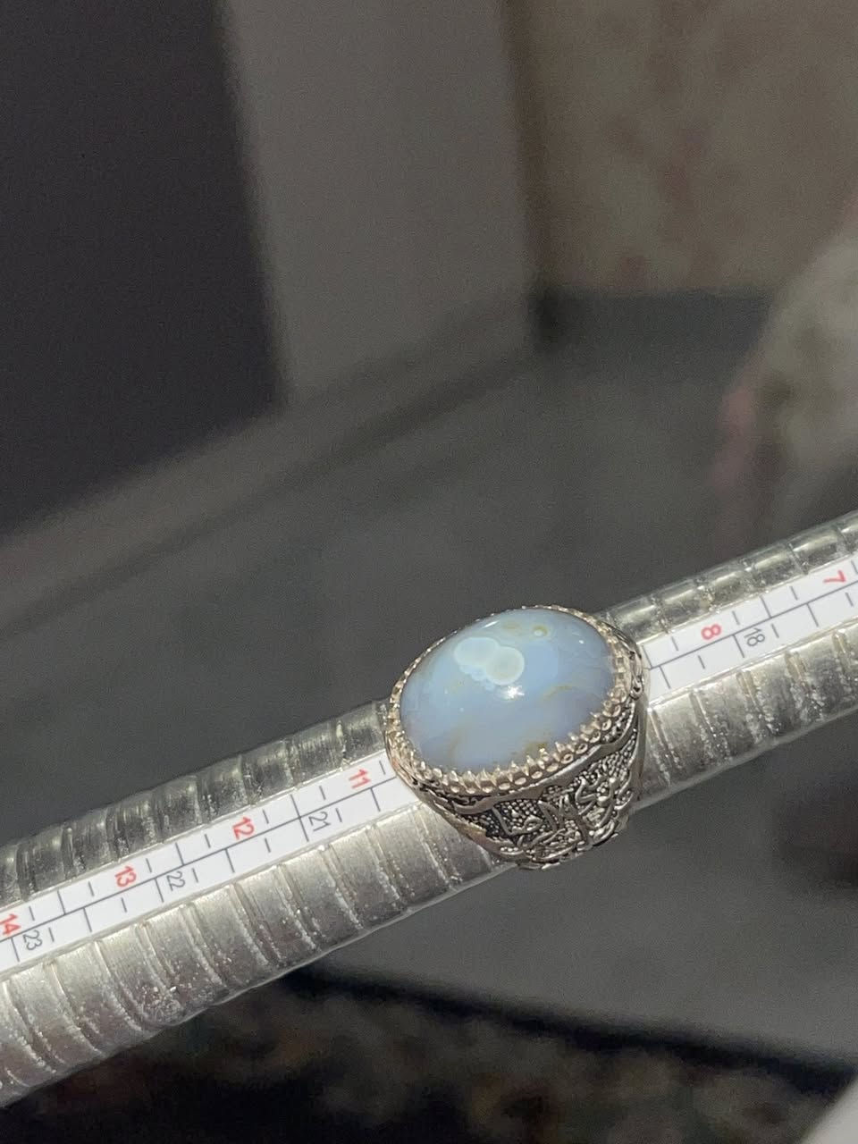 خاتم رجالي فضة ٩٢٥  حجر سليماني الآصلي 
منقوش عليه اسم ( علي بن موسى الرضا ) 

الوزن ثقيل ١٠.٨٣ ،  السعر عليه خصم حالياً ٤٥ الف 
توصيل بغداد وجميع المحافظات ٥ اللاف  .


**إذا كنت صاحب هذا الإعلان وتريد حذفه لأي سبب، رجاءا أرسل رسالة إلى الدعم الفني**