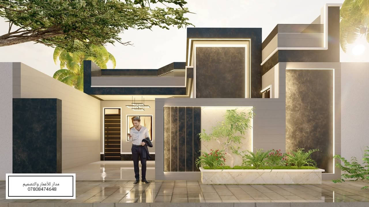 تصميم واجهة منزل (20*10)
حسب ذوق وميزانية الزبون 
للتواصل والاستفسار  📞
مراسلة الحساب او الاتصال على الرقم***********
