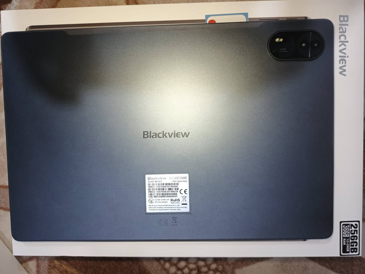 السلام عليكم ايباد نوع بلاك فيو ميكا 8الذاكرة 256والداخلية 36  حجم الشاشة 13
و البطارية11الف  
الملحقات قلم كيبورد سماعة وراس شحن والواير ودبوس الشريحة والكارتون مالتة الاصلي ايباد نضيف السعر 275وبي مجال


**إذا كنت صاحب هذا الإعلان وتريد حذفه لأي سبب، رجاءا أرسل رسالة إلى الدعم الفني**