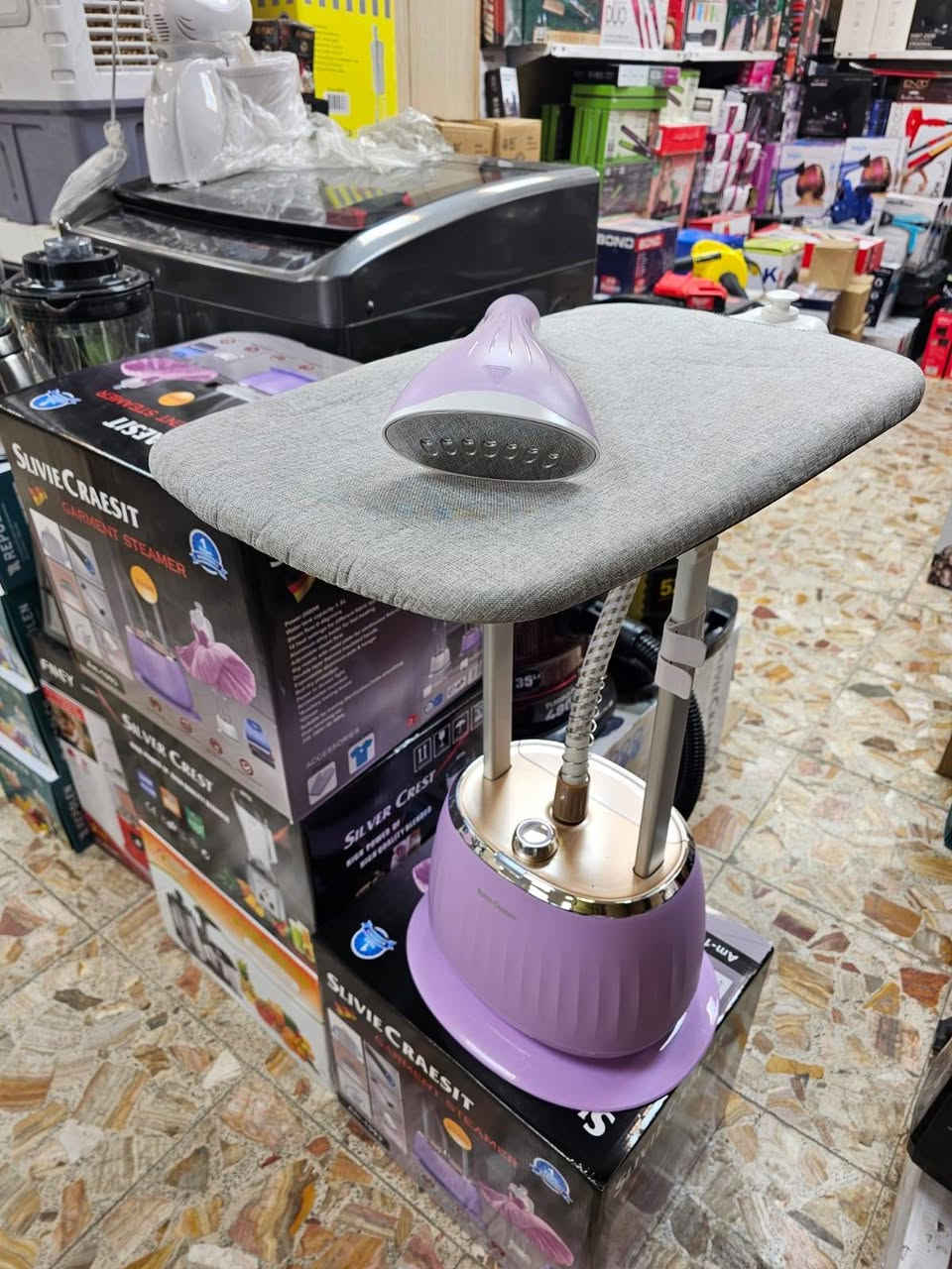 #مكوه.   ( اوتي بخاري عمودي دبل ستاند )
باله اوربي اصلي سعر ٧٥ الف   #يوجد توصيل 
عنواننا الكائن : ذي قار / الشطره طريق البدعه / حي الامام الصادق / مجاور سنتر جنة الصادق 
هاتف: ***********
