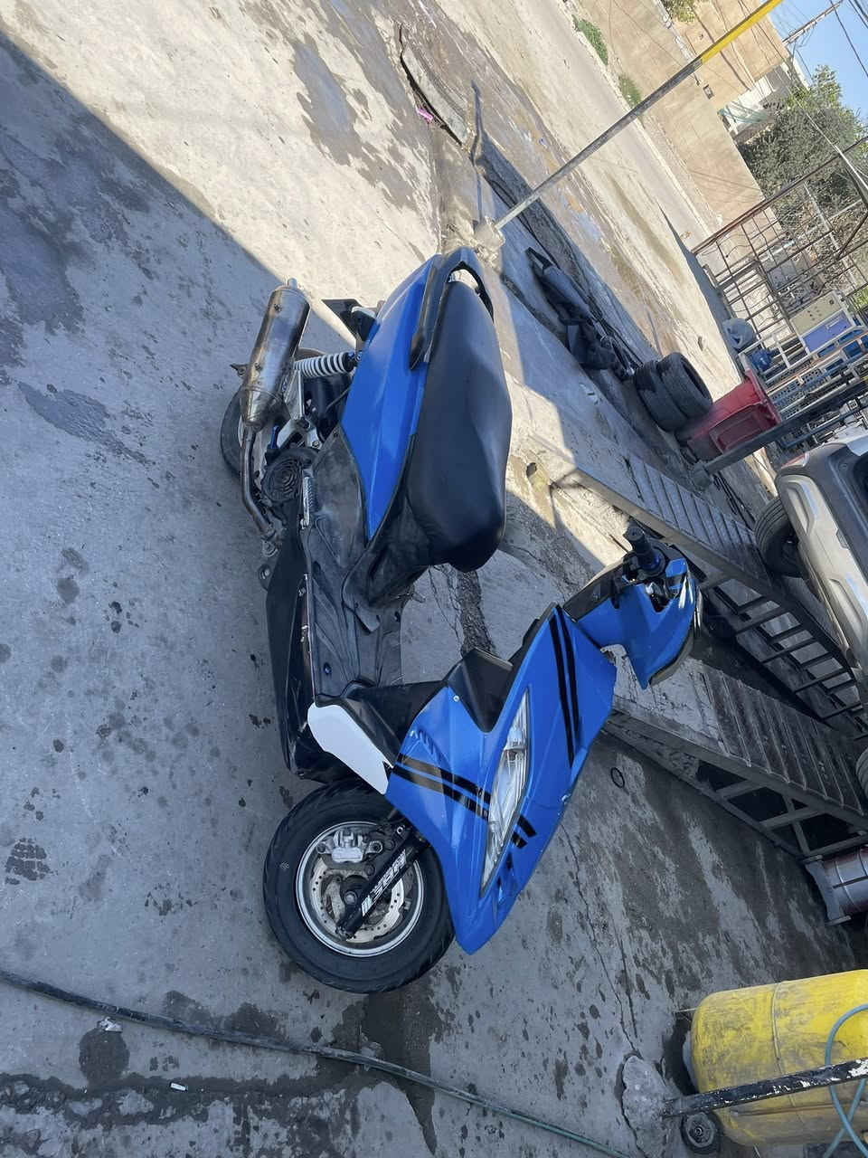 سلام عليكم GTR للبيع أو مراوس دراجة بلادية وكهربائيات كلهة شغاله ودراجة شلعه ومعدل هاون بيهة صجمية دولڤين وقطرة بلاد ورياظي موجودات الدراجة بيهة لاستيك ولف تدخن دخان قليل ومن تحمة تكطع دراجة


**إذا كنت صاحب هذا الإعلان وتريد حذفه لأي سبب، رجاءا أرسل رسالة إلى الدعم الفني**