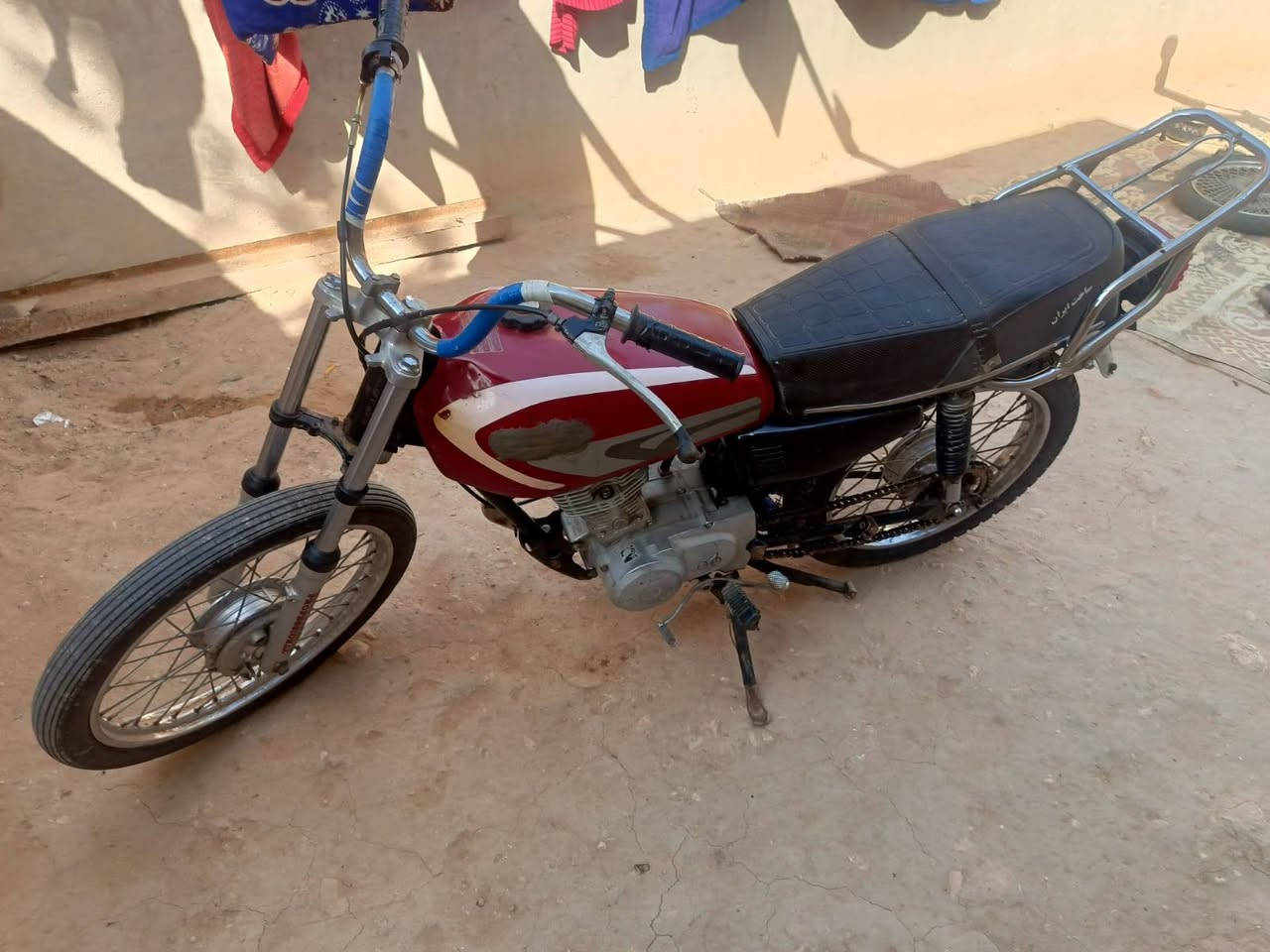 دراجه اربعه كير  كلك مكفوله من السرقه  السعر 200 نجف كوفه


**إذا كنت صاحب هذا الإعلان وتريد حذفه لأي سبب، رجاءا أرسل رسالة إلى الدعم الفني**