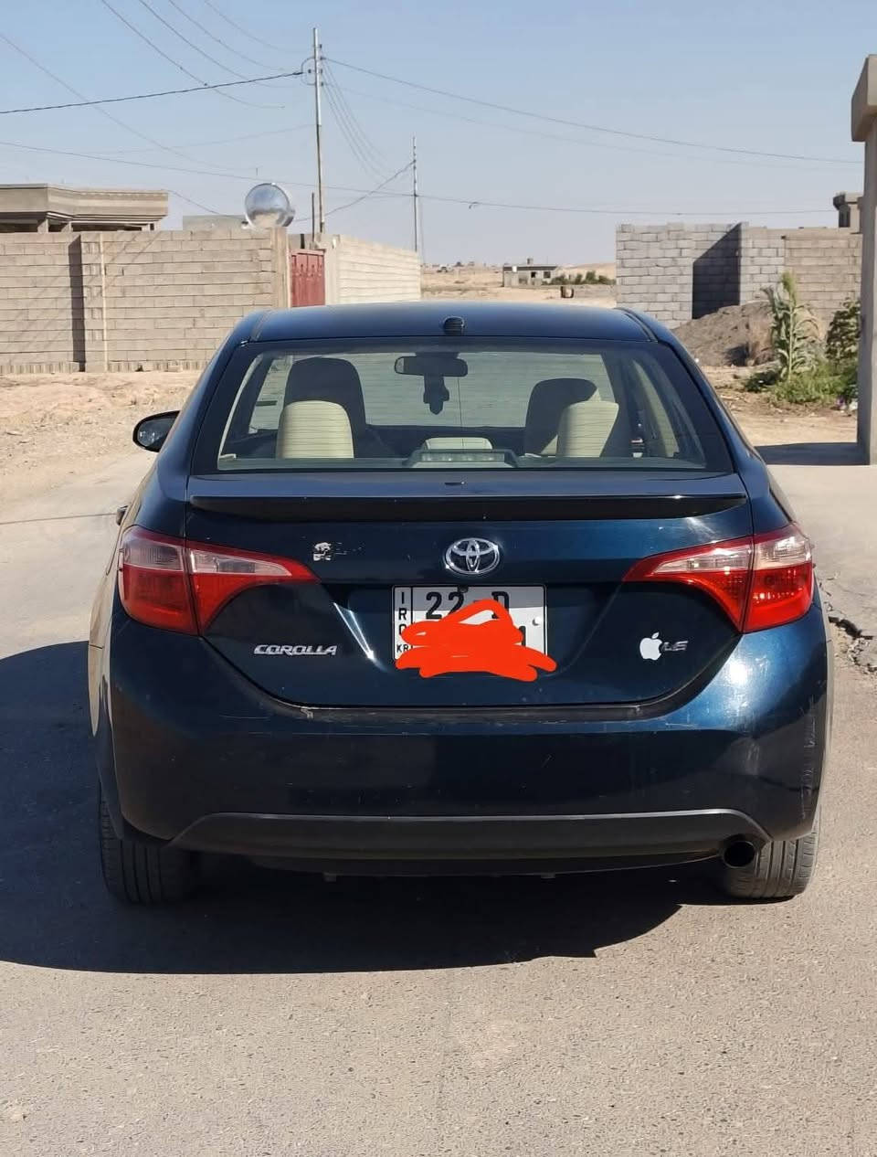 سلام عليكم كورلا للبيع او مراوس حسب القناعه موديل ١٧ ضرر جاملق سرقه وربع بونيد ضرر موضح بصوره بدون دواخل وصبغ يم قبق البانزين اربيل دولي سنويه ل ٢٩ گير محرك صدر كلو جديد بدون بارد سعر ١٢٦ بيهة مجال للاستفسار اتصل ***********
