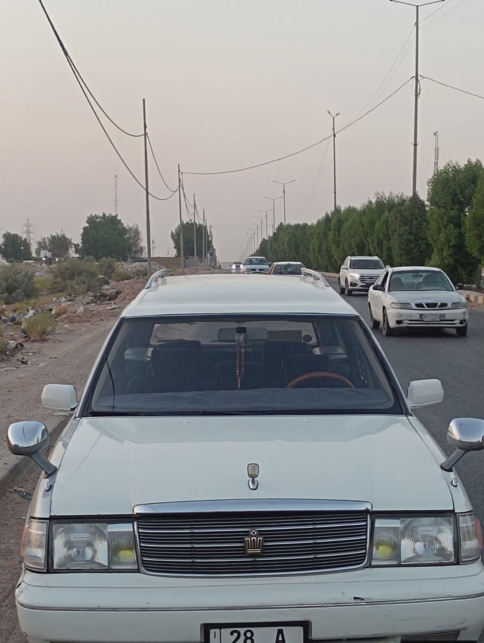 السلام عليكم سياره سيدان يسره بلاد ١٩٨٩  جاهزه مكينه تبريد تخم تاير مصلاحه مصبوغه عام 65 بيه مجال قليل***********
