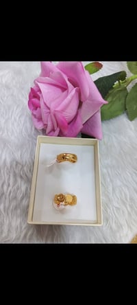 حلقات ومحابس • ذهب برازيلي • لون ثابت